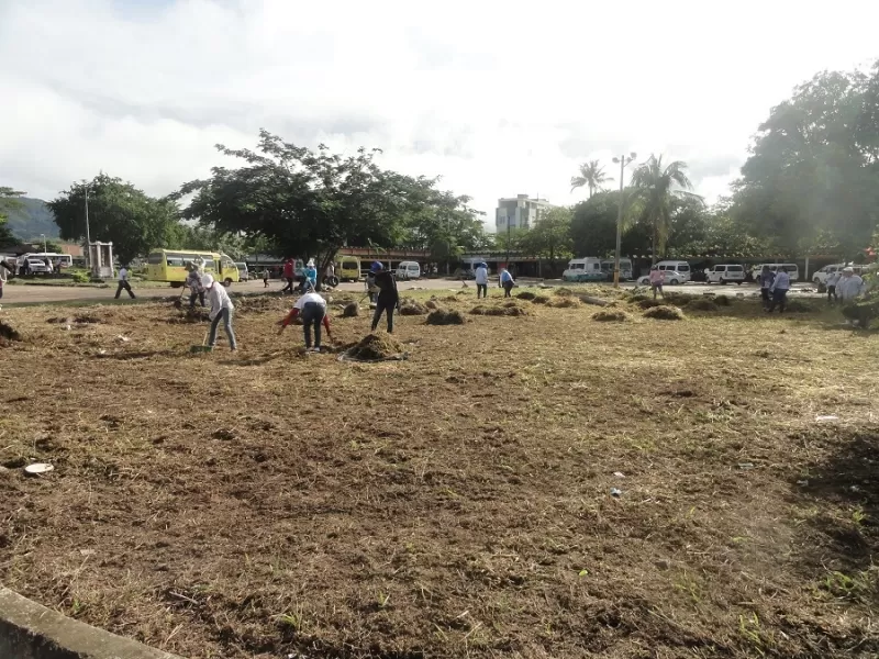 Jornada de limpieza en el terminal de transporte de Yopal, Casanare